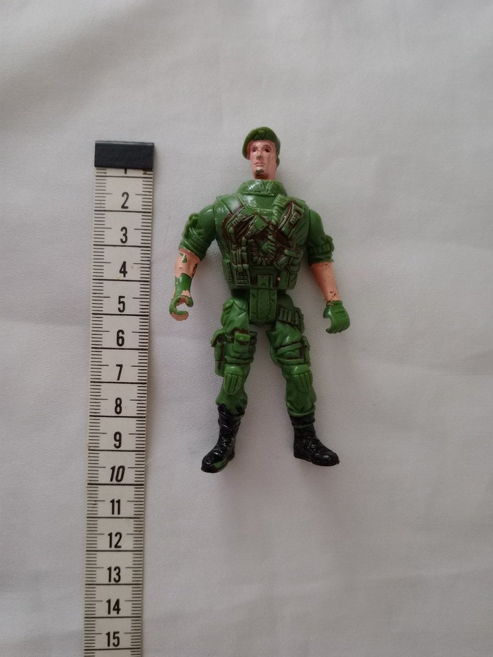 Askeri Tarzda Yeşil Aksiyon Figürü - Görsel 5