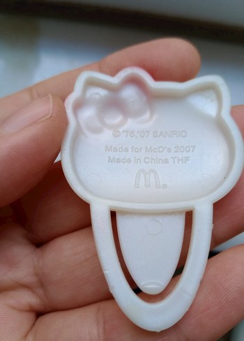 Renkli Hello Kitty Figürlü Klips - Görsel 2