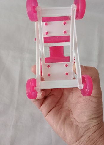 Pembe Çiftli Oyuncak Arabası - Görsel 5