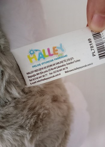 Gri Peluş Üzgün Köpek - Görsel 8