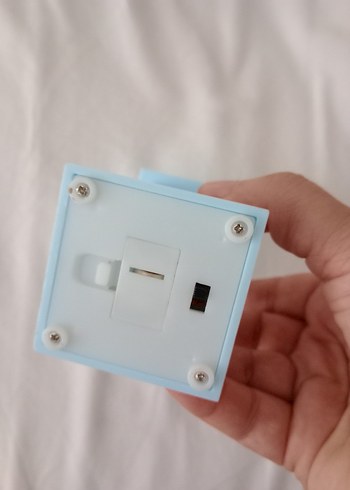 Mavi Renkli Işıklı Figürlü Dekoratif Fener - Görsel 4