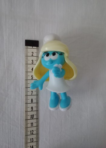 Pastel Mavi Şirinler Figürü - Görsel 6