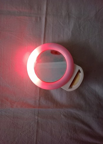 Işıklı Şarjlı Beyaz El Aynası - Görsel 15