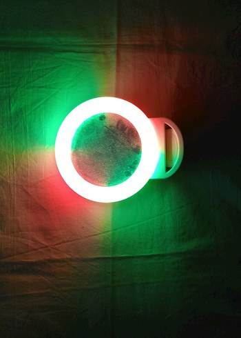 Işıklı Şarjlı Beyaz El Aynası - Görsel 19