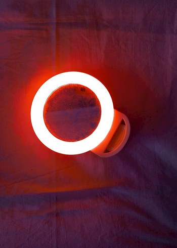 Işıklı Şarjlı Beyaz El Aynası - Görsel 18