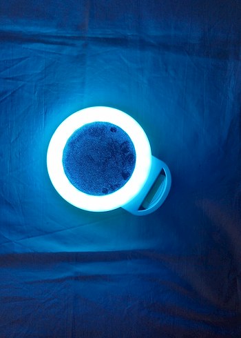 Işıklı Şarjlı Beyaz El Aynası - Görsel 11