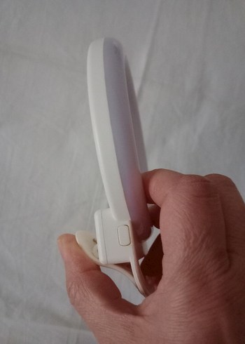 Işıklı Şarjlı Beyaz El Aynası - Görsel 5