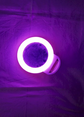 Işıklı Şarjlı Beyaz El Aynası - Görsel 10