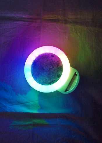 Işıklı Şarjlı Beyaz El Aynası - Görsel 14