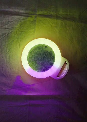 Işıklı Şarjlı Beyaz El Aynası - Görsel 13