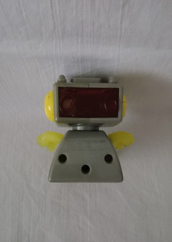 Sarı ve Gri Robot Figür Oyuncak - Görsel 3