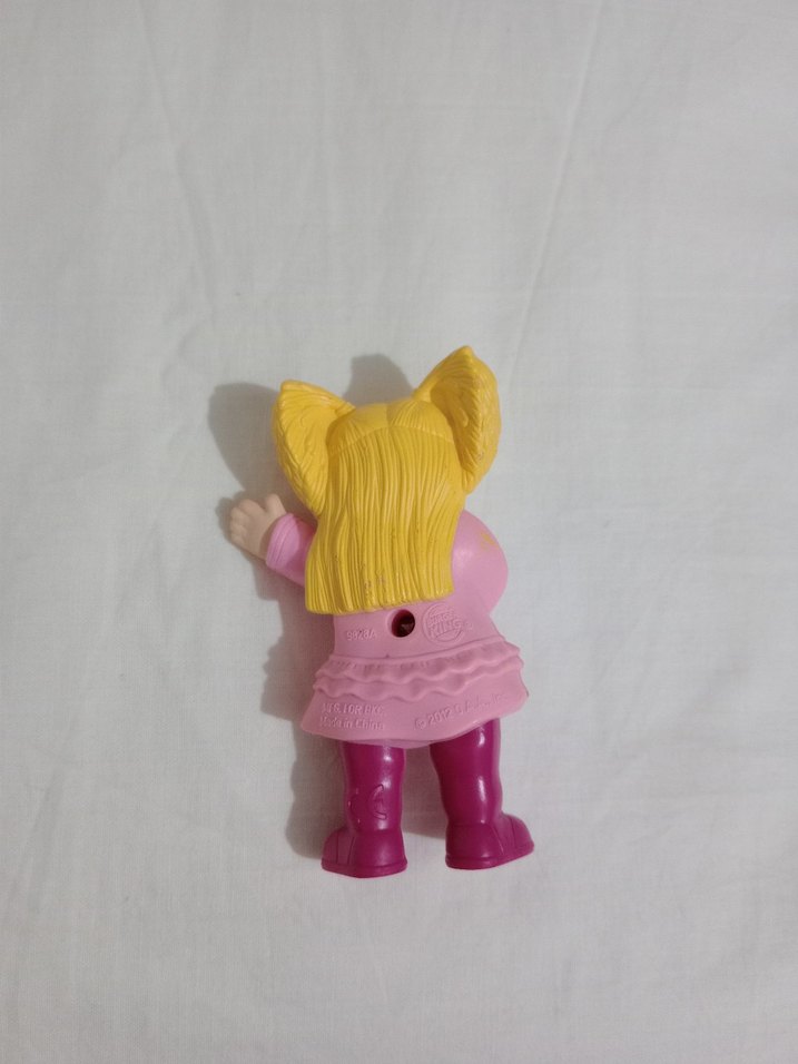 Pembe Pastel Renkli Kız Figür Oyuncak - Görsel 2