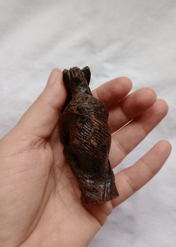 Kahverengi Üçlü Maymun Figür Seti - Görsel 7