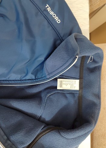 xl Beden lacivert Renk decathlon tribord bayan kışlık polar