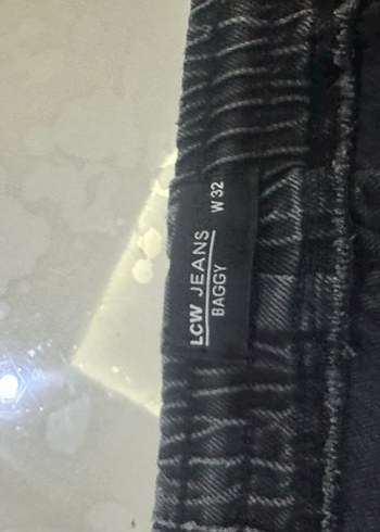 Gri Erkek Denim Rahat Kesim Pantolon - Görsel 4