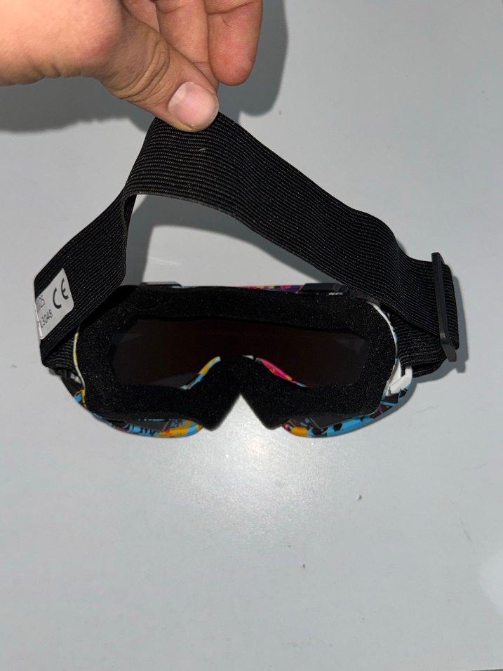 Renkli Desenli Kayak & Snowboard Gözlüğü  Buğu Yapmaz - Görsel 5