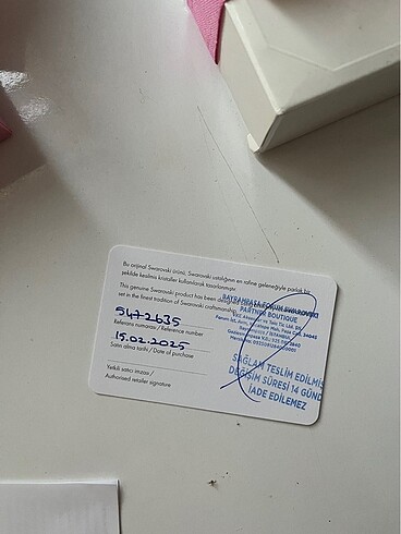  Beden beyaz Renk Swarovski kolye