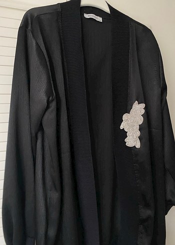 Siyah Şık Kimono - Görsel 2