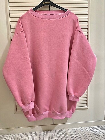 Şeker pembesi sweatshirt - Görsel 2