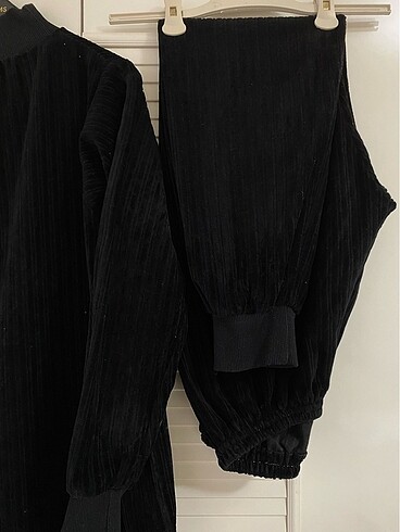 Kadife çizgili takım - Görsel 5