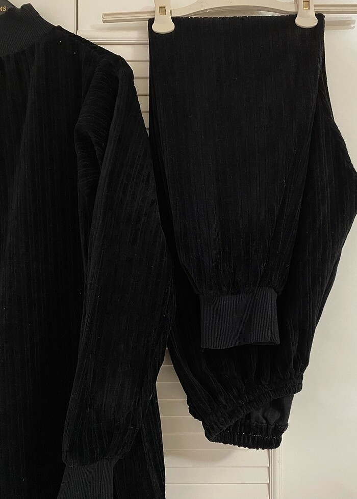 Kadife çizgili takım - Görsel 5