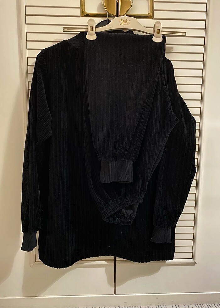 Kadife çizgili takım - Görsel 3