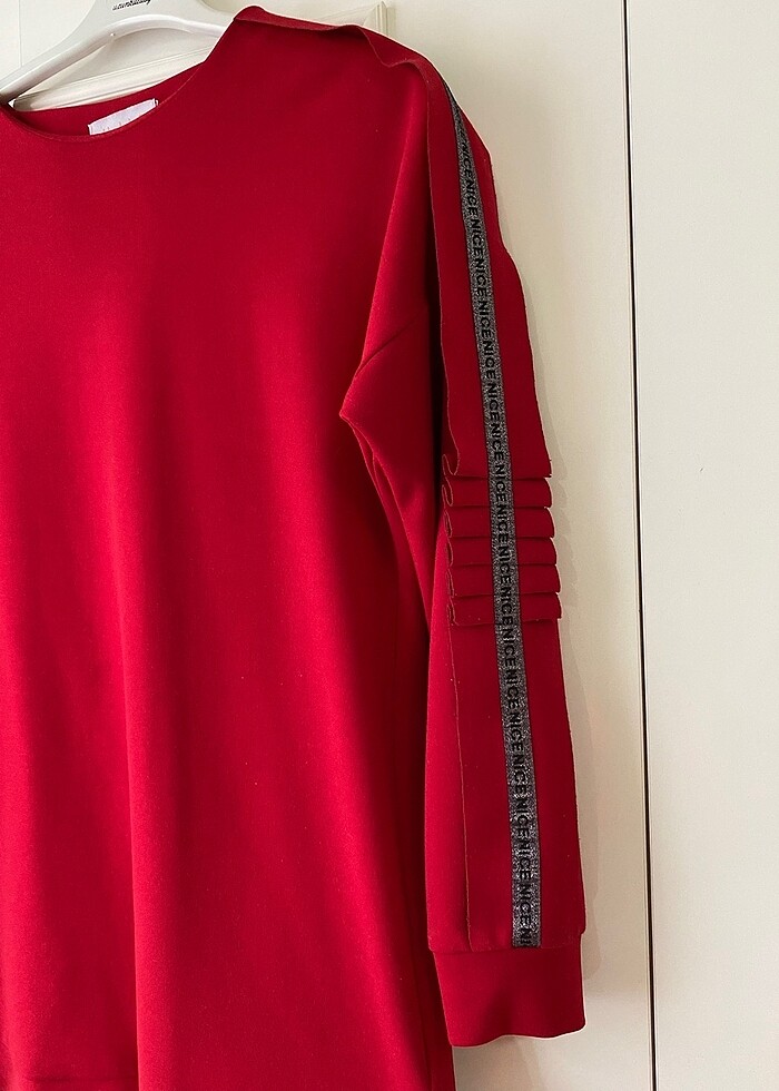 Kırmızı Butik Tunik - Görsel 5