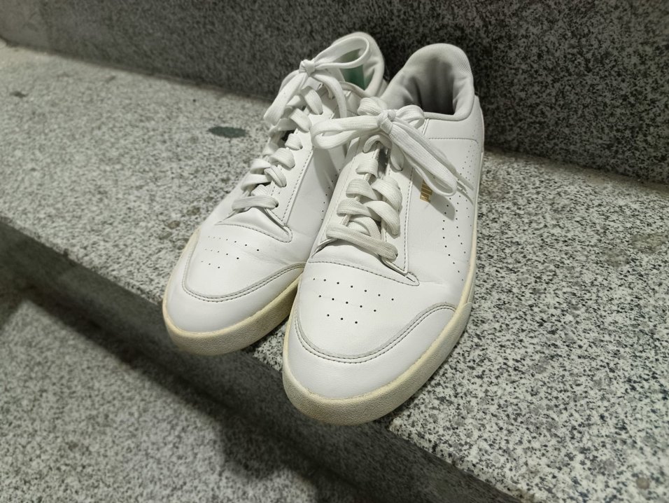 Beyaz Laced Puma erkek spor ayakkabı - Görsel 3