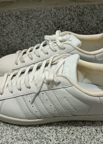 Adidas Beyaz Bağcıklı erkek spor ayakkabı - Görsel 2