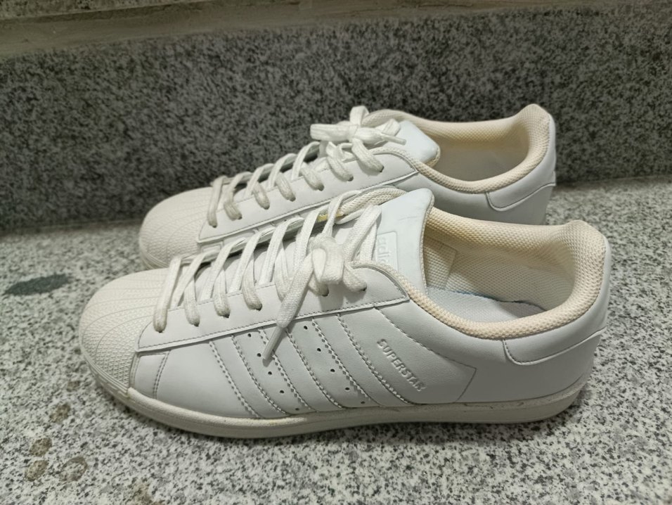 Adidas Beyaz Bağcıklı erkek spor ayakkabı - Görsel 2