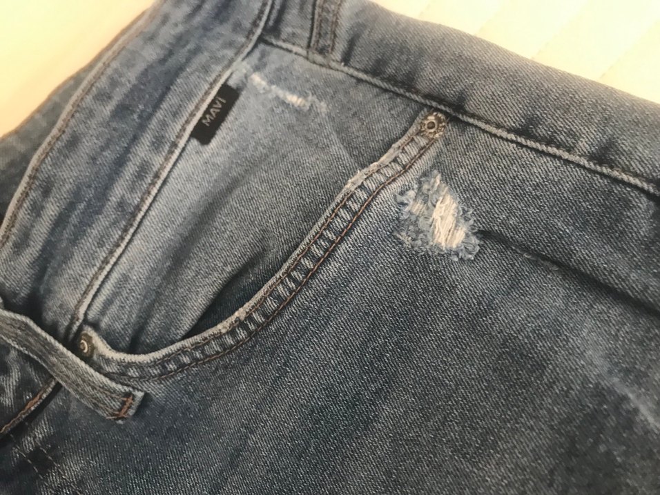 Mavi Erkek Pantolon - Görsel 2