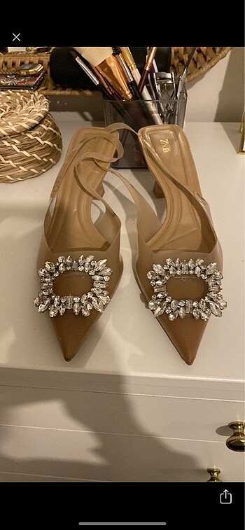 Zara topuklu ayakkabı