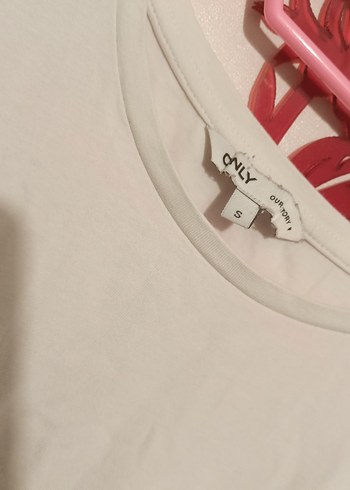 Kız Çocuk Beyaz Fırfırlı Pamuklu Tişört - Görsel 3