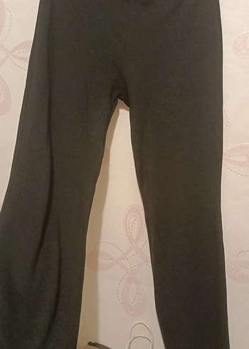 Kız Çocuk Füme Yırtmaçlı Tayt - Görsel 3