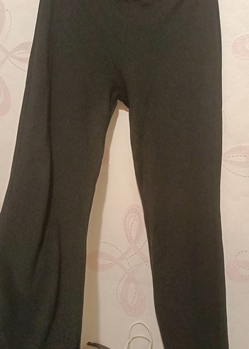 Kız Çocuk Füme Yırtmaçlı Tayt - Görsel 2