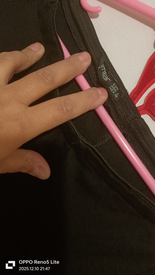 Kız Çocuk Füme Yırtmaçlı Tayt - Görsel 5