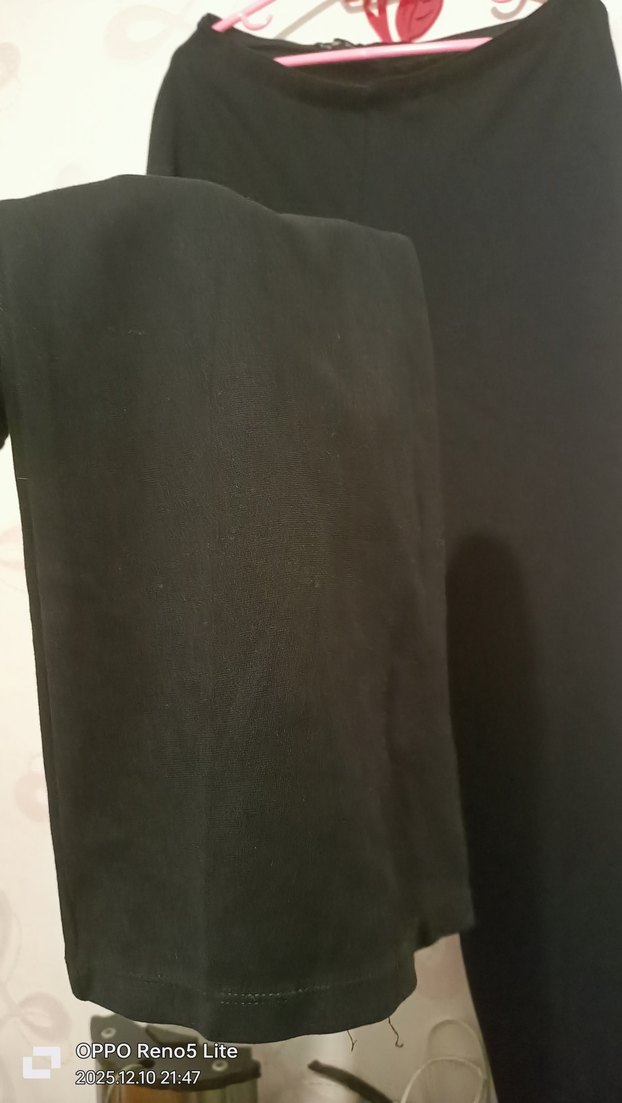 Kız Çocuk Füme Yırtmaçlı Tayt - Görsel 4