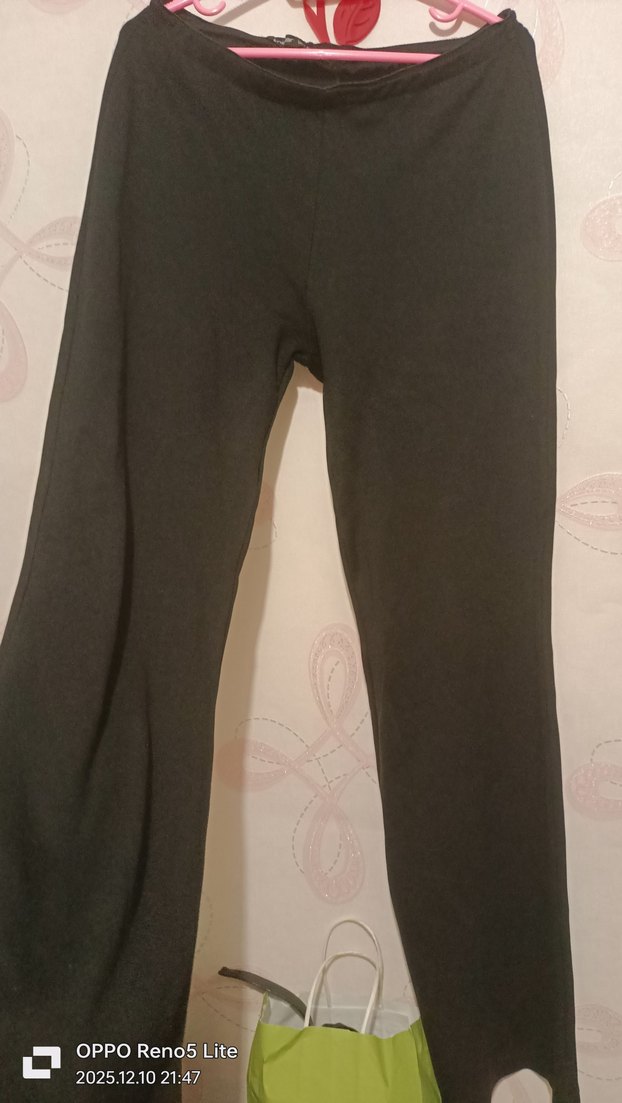 Kız Çocuk Füme Yırtmaçlı Tayt - Görsel 3