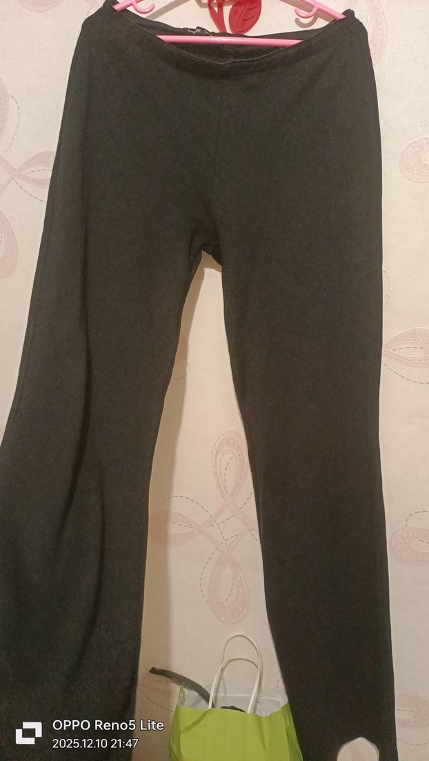 Kız Çocuk Füme Yırtmaçlı Tayt - Görsel 2