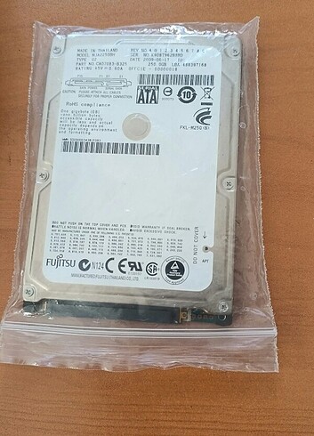 Harddisk 250 gb 