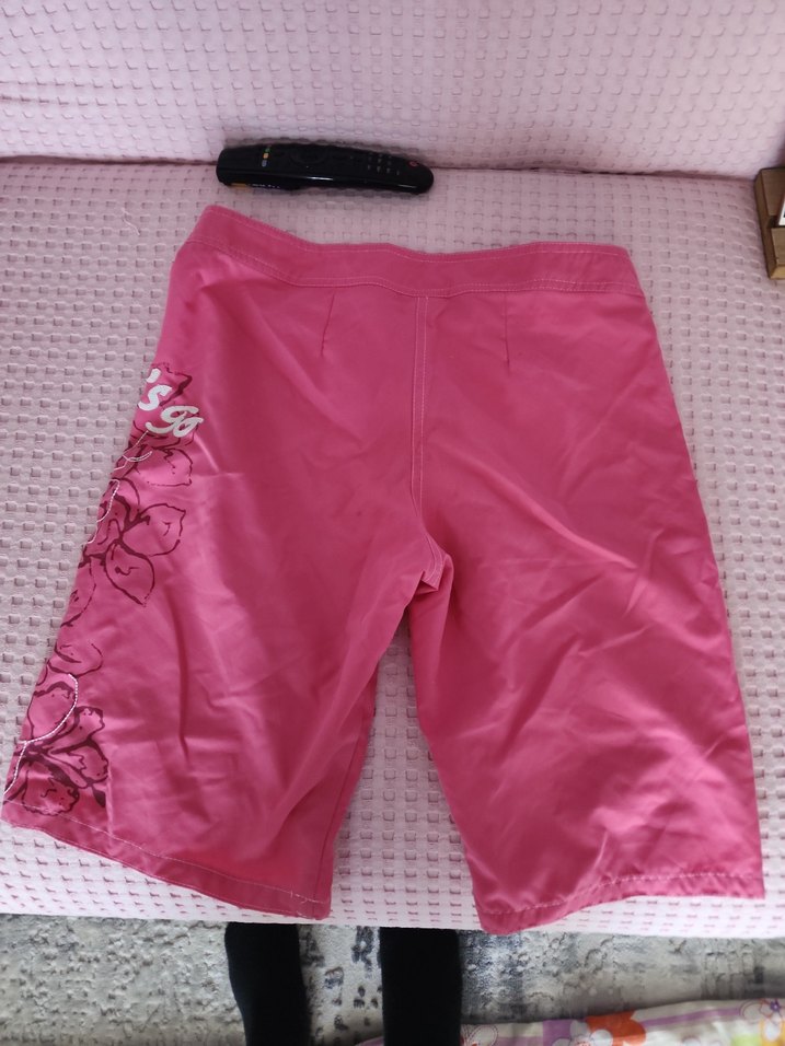 pembe vintage deniz şortu - Görsel 4