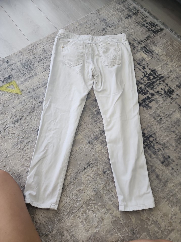 us polo beyaz pantolon - Görsel 4