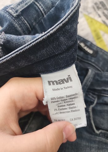 mavi siyah pantolon - Görsel 3