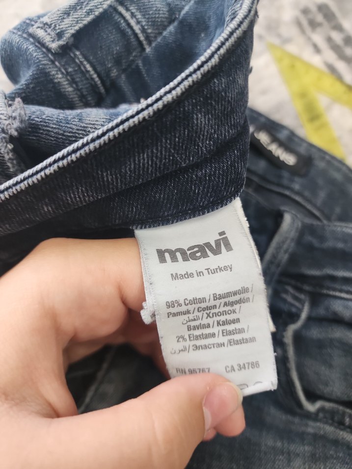 mavi siyah pantolon - Görsel 3