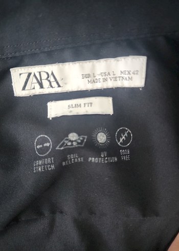 siyah kısa kollu zara gömlek - Görsel 3