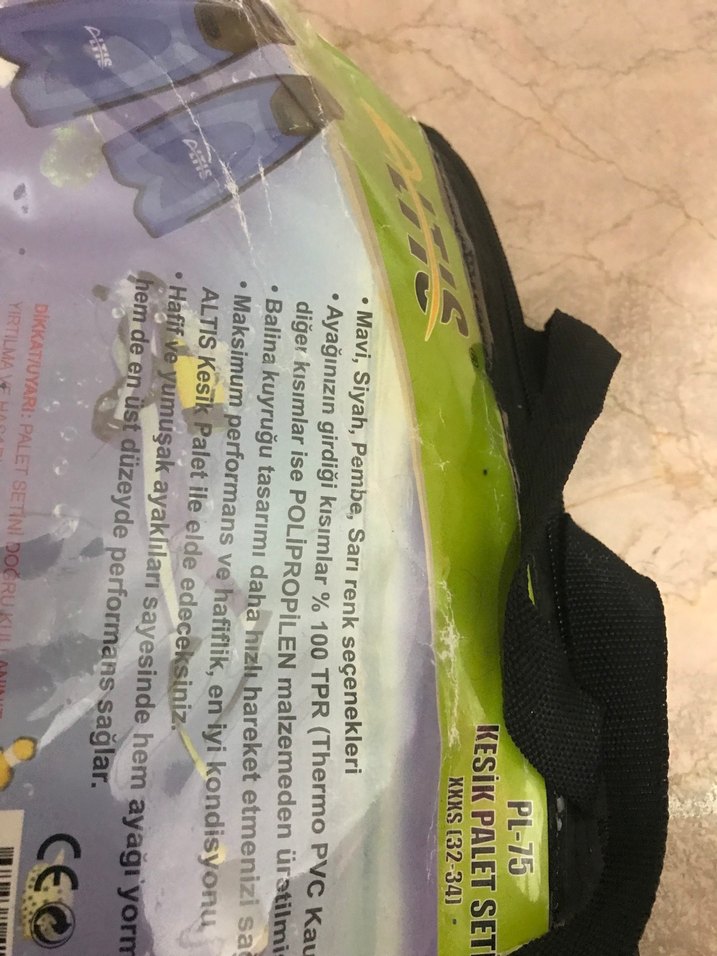 32/34 beden çocuk yüzme paleti - Görsel 2