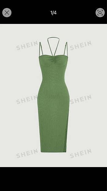 Yesil elbise