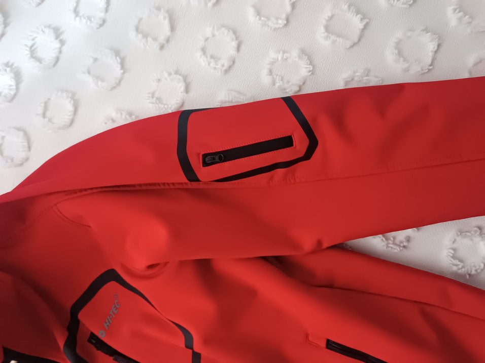 Kırmızı Fermuarlı Erkek Kayak Ceketi - Görsel 2
