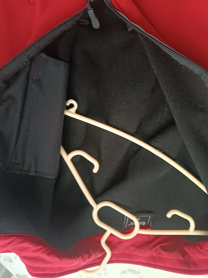 Kırmızı Fermuarlı Erkek Kayak Ceketi - Görsel 5