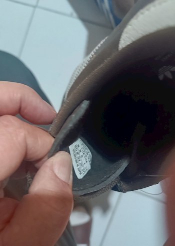 Adidas Kahverengi deri erkek spor Ayakkabı - Görsel 5